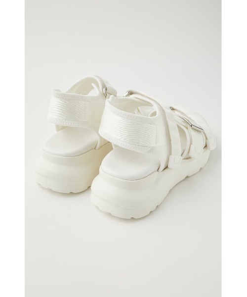 MOUSSY(マウジー)の「STRAP サンダル(サンダル・レディース・ブラウン/オフホワイト/オレンジ/ブラック・SMALL/LARGE/MEDIUM)」の8枚目の写真