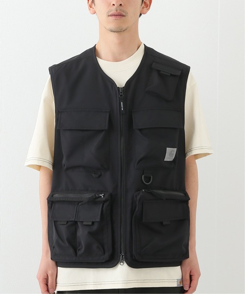 Carhartt WIP（カーハートダブリューアイピー）の「【CARHARTT WIP / カーハート ダブリューアイピー】 ELWOOD VEST（その他アウター・メンズ・ブラック・MEDIUM/LARGE/X-LARGE）」の2枚目の写真
