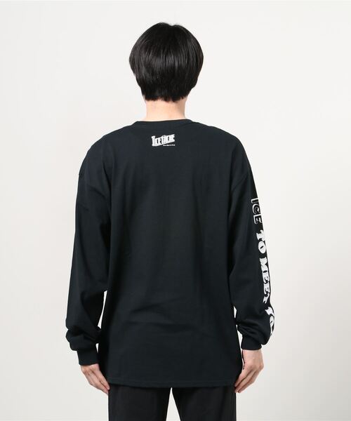 HAIGHT（ヘイト）の「ヘイト [HAIGHT] - × アイスタッシュ [ICETACHE] コラボ アイス グラフィック ロングスリーブ 長袖 Tシャツ [ICE TOO MEET YOU L/S TEE]（Tシャツ/カットソー・メンズ・アッシュグレー/ブラック/ホワイト・MEDIUM/X-LARGE/SMALL/LARGE）」の5枚目の写真