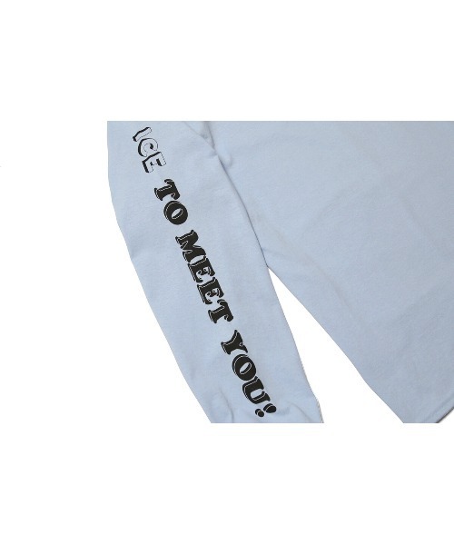 HAIGHT（ヘイト）の「ヘイト [HAIGHT] - × アイスタッシュ [ICETACHE] コラボ アイス グラフィック ロングスリーブ 長袖 Tシャツ [ICE TOO MEET YOU L/S TEE]（Tシャツ/カットソー・メンズ・アッシュグレー/ブラック/ホワイト・MEDIUM/X-LARGE/SMALL/LARGE）」の16枚目の写真