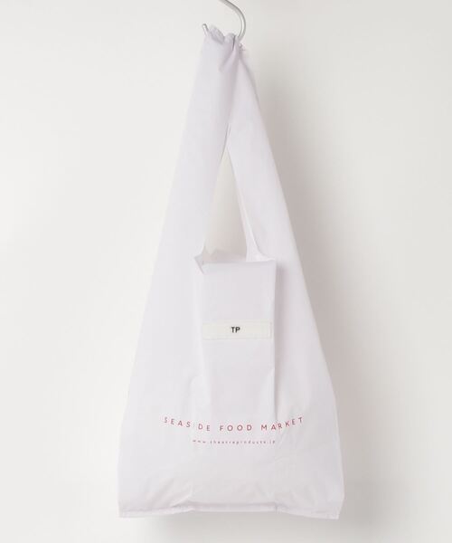 THEATRE PRODUCTS（シアタープロダクツ）の「SEA SIDE MARCHE BAG-Ｓ-（エコバッグ/サブバッグ・レディース・ブルー/ホワイト/ブラック・FREE）」の17枚目の写真