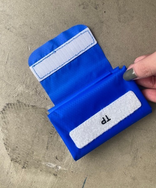 THEATRE PRODUCTS（シアタープロダクツ）の「SEA SIDE MARCHE BAG-Ｓ-（エコバッグ/サブバッグ・レディース・ブルー/ホワイト/ブラック・FREE）」の15枚目の写真