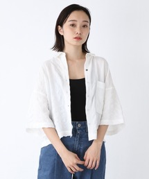 JEANASIS | エンボスワッシャーショートシャツ/949865(シャツ/ブラウス)
