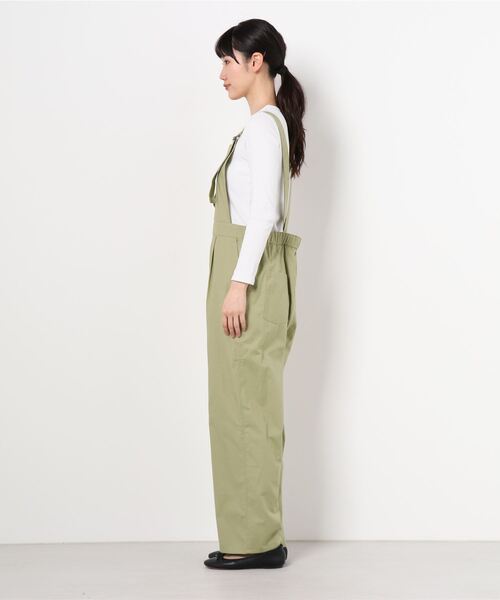 603（ロクマルサン）の「603 オールインワン/サロペット（サロペット/オーバーオール・レディース・グリーン・MEDIUM）」の2枚目の写真