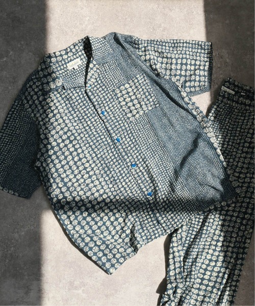 Jams（ジャムス）の「【JAMS×JOURNAL STANDARD/ジャムズ】別注 ショートスリーブ シャツ/ワンマイルウェア/アロハシャツ（シャツ/ブラウス・メンズ・ブラック/ベージュ/ナチュラル/ネイビー・MEDIUM/LARGE/X-LARGE）」の3枚目の写真