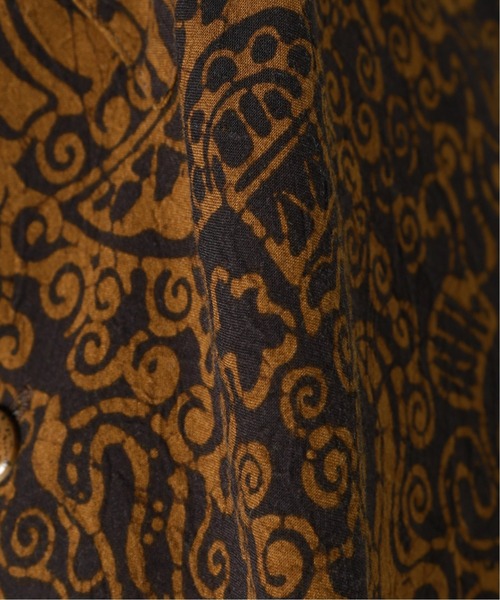 Jams（ジャムス）の「【JAMS×JOURNAL STANDARD/ジャムズ】別注 ショートスリーブ シャツ/ワンマイルウェア/アロハシャツ（シャツ/ブラウス・メンズ・ブラック/ベージュ/ナチュラル/ネイビー・MEDIUM/LARGE/X-LARGE）」の22枚目の写真