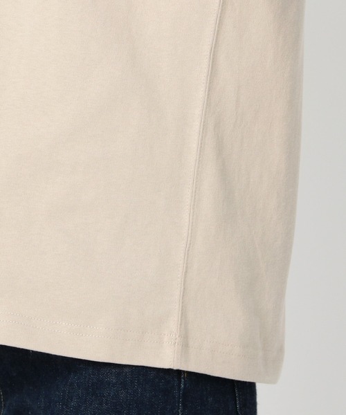 DANTON（ダントン）の「DANTON | ノースリーブカットソー WOMEN（Tシャツ/カットソー・レディース・ブラック/ライトブルー/ダークグレー/サックスブルー/グレイッシュベージュ/ホワイト・36）」の14枚目の写真