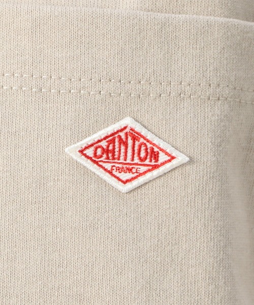 DANTON（ダントン）の「DANTON | ノースリーブカットソー WOMEN（Tシャツ/カットソー・レディース・ブラック/ライトブルー/ダークグレー/サックスブルー/グレイッシュベージュ/ホワイト・36）」の16枚目の写真