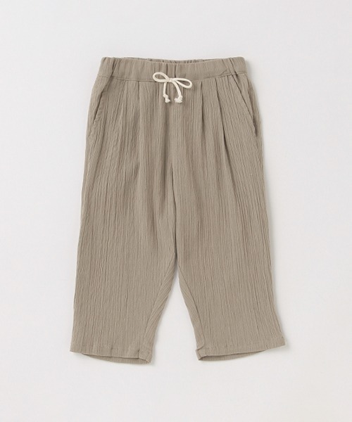 petit main（プティマイン）の「楊柳クロップドパンツ（その他パンツ・キッズ・ピンク/ライトベージュ/チャコール・110cm/130cm/100cm/120cm/80ｃｍ/90cm）」の3枚目の写真