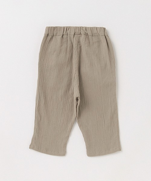 petit main（プティマイン）の「楊柳クロップドパンツ（その他パンツ・キッズ・ピンク/ライトベージュ/チャコール・110cm/130cm/100cm/120cm/80ｃｍ/90cm）」の5枚目の写真