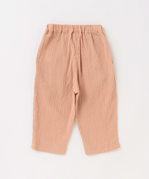 petit main（プティマイン）の「楊柳クロップドパンツ（その他パンツ・キッズ・ピンク/ライトベージュ/チャコール・110cm/130cm/100cm/120cm/80ｃｍ/90cm）」の4枚目の写真