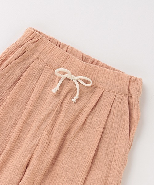 petit main（プティマイン）の「楊柳クロップドパンツ（その他パンツ・キッズ・ピンク/ライトベージュ/チャコール・110cm/130cm/100cm/120cm/80ｃｍ/90cm）」の9枚目の写真