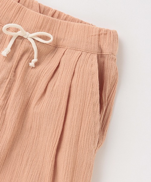 petit main（プティマイン）の「楊柳クロップドパンツ（その他パンツ・キッズ・ピンク/ライトベージュ/チャコール・110cm/130cm/100cm/120cm/80ｃｍ/90cm）」の7枚目の写真