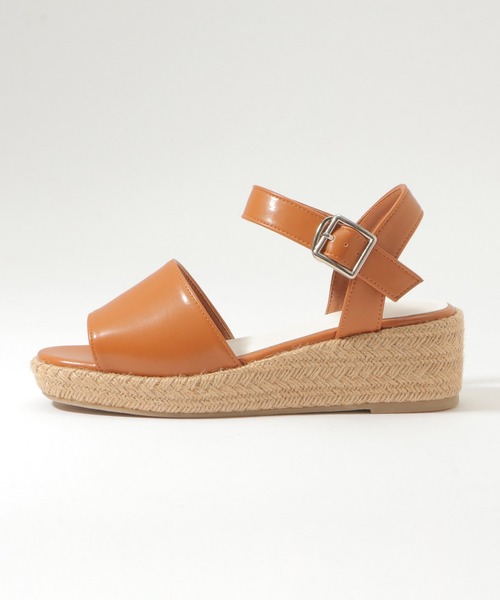 ikka（イッカ）の「ジュートスポサン（サンダル・レディース・ブラック/ライトグレー/キャメル・M/L）」の4枚目の写真