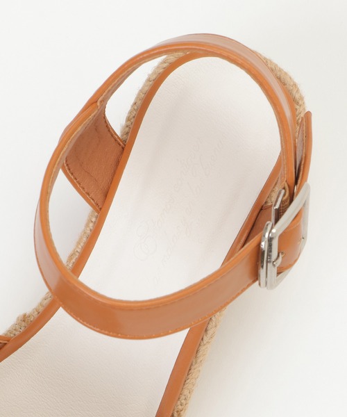 ikka（イッカ）の「ジュートスポサン（サンダル・レディース・ブラック/ライトグレー/キャメル・M/L）」の10枚目の写真