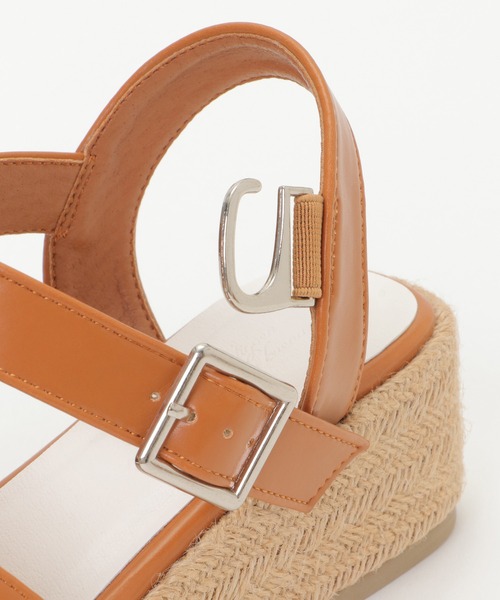 ikka（イッカ）の「ジュートスポサン（サンダル・レディース・ブラック/ライトグレー/キャメル・M/L）」の11枚目の写真