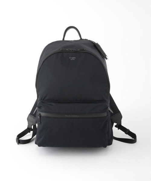 EDIFICE（エディフィス）の「【PELLE MORBIDA / ペッレ モルビダ】ナイロンデイパック（バックパック/リュック・メンズ・チャコールグレー/ネイビー・FREE）」の2枚目の写真