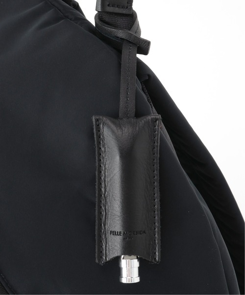 EDIFICE（エディフィス）の「【PELLE MORBIDA / ペッレ モルビダ】ナイロンデイパック（バックパック/リュック・メンズ・チャコールグレー/ネイビー・FREE）」の14枚目の写真
