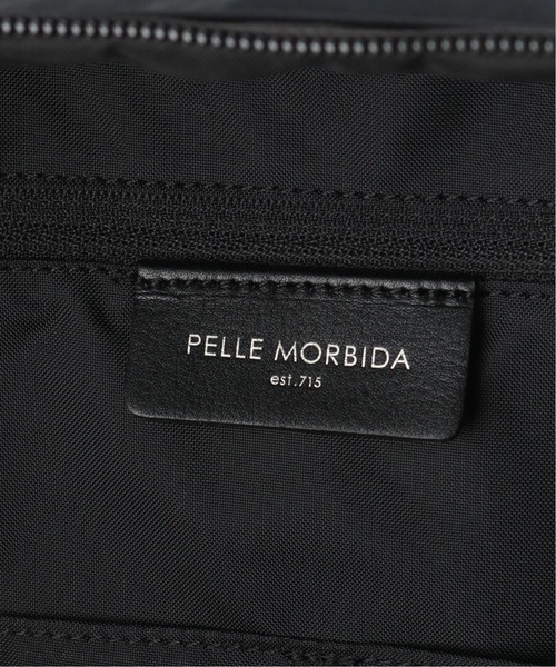 EDIFICE（エディフィス）の「【PELLE MORBIDA / ペッレ モルビダ】ナイロンデイパック（バックパック/リュック・メンズ・チャコールグレー/ネイビー・FREE）」の12枚目の写真