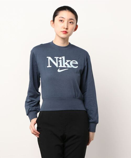 Nike As W Nsw Femme Flc Gx Crew ナイキ ウィメンズ Nsw Femme フリース L S クルー Sp スウェット Nike ナイキ のファッション通販 Zozotown