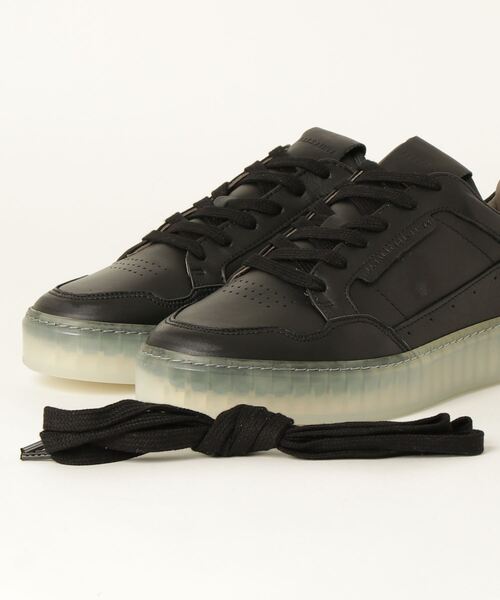 ALLSAINTS（オールセインツ）の「ALTON LOW TOP LEATHER TRAINERS | ALTON ロー トップ レザー スニーカー（その他シューズ・メンズ・ブラック・UK7/UK8）」の4枚目の写真