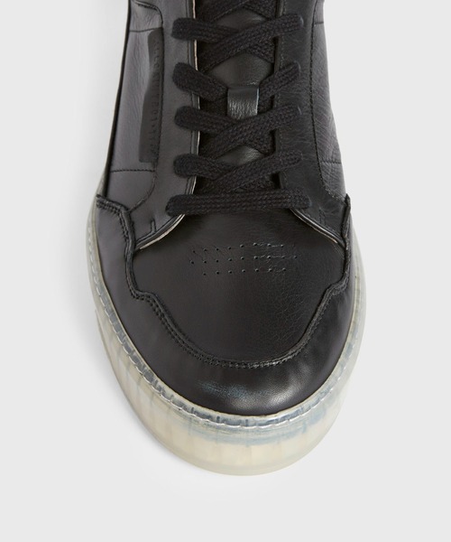 ALLSAINTS（オールセインツ）の「ALTON LOW TOP LEATHER TRAINERS | ALTON ロー トップ レザー スニーカー（その他シューズ・メンズ・ブラック・UK7/UK8）」の5枚目の写真