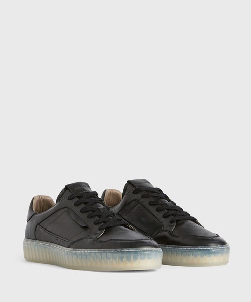 ALLSAINTS（オールセインツ）の「ALTON LOW TOP LEATHER TRAINERS | ALTON ロー トップ レザー スニーカー（その他シューズ・メンズ・ブラック・UK7/UK8）」の6枚目の写真