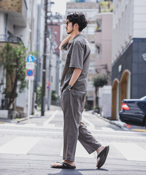 URBAN RESEARCH（アーバンリサーチ）の「AIR NYLON イージーパンツ（その他パンツ・メンズ・ブラック/ベージュ系その他・MEDIUM/LARGE）」の4枚目の写真