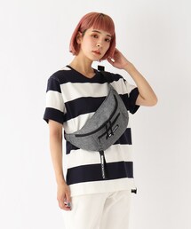 CORDURA | ◆CORDURA(R)コーデュラ・リサイクルヘザー ロゴ刺繍ミニショルダー ボディバッグ(ボディバッグ/ウエストポーチ)