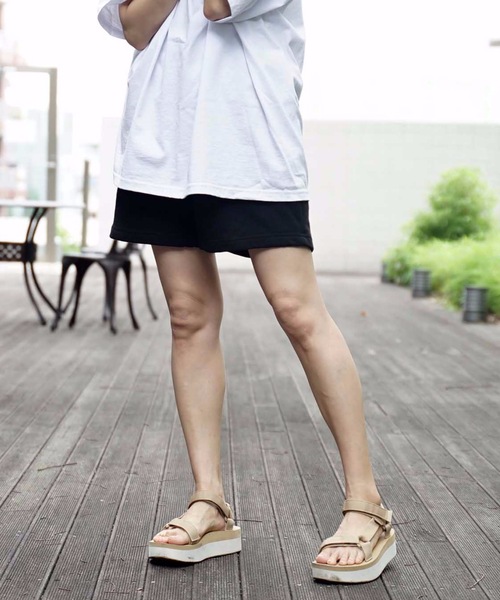 LOS ANGELES APPAREL（ロサンゼルスアパレル）の「【LOS ANGELES APPAREL/ロサンゼルスアパレル】HEAVY FLEECE  MID SHORTS 14OZ スウェットパンツ　ショーツ（その他パンツ・メンズ・ヘザーグレー/ブラック・SMALL/MEDIUM）」の14枚目の写真