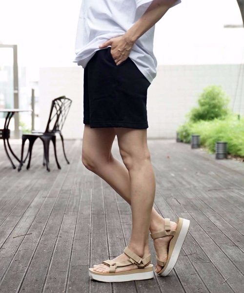 LOS ANGELES APPAREL（ロサンゼルスアパレル）の「【LOS ANGELES APPAREL/ロサンゼルスアパレル】HEAVY FLEECE  MID SHORTS 14OZ スウェットパンツ　ショーツ（その他パンツ・メンズ・ヘザーグレー/ブラック・SMALL/MEDIUM）」の16枚目の写真