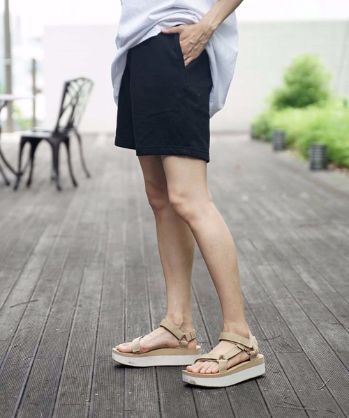 LOS ANGELES APPAREL（ロサンゼルスアパレル）の「【LOS ANGELES APPAREL/ロサンゼルスアパレル】HEAVY FLEECE  MID SHORTS 14OZ スウェットパンツ　ショーツ（その他パンツ・メンズ・ヘザーグレー/ブラック・SMALL/MEDIUM）」の18枚目の写真