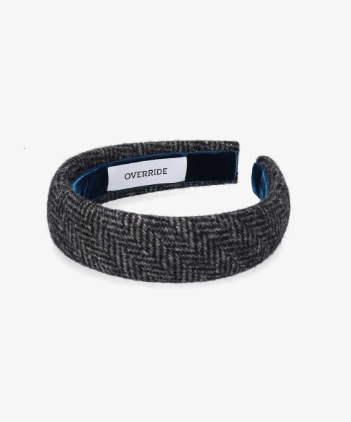 OVERRIDE（オーバーライド）の「OVERRIDE BRITISH TWEED KATYUSHA（カチューシャ・レディース・パープル/ブラウン/ブラック/グリーン・FREE）」の5枚目の写真