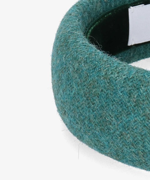 OVERRIDE（オーバーライド）の「OVERRIDE BRITISH TWEED KATYUSHA（カチューシャ・レディース・パープル/ブラウン/ブラック/グリーン・FREE）」の22枚目の写真