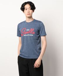 【BLUE STANDARD/ブルースタンダード】やわらか天竺素材 プリントTシャツ