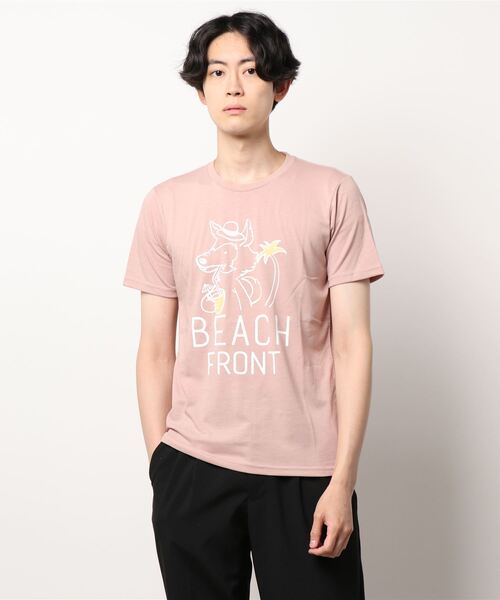Blue Standard (ブルースタンダード)の「【BLUE STANDARD/ブルースタンダード】やわらか天竺素材 プリントTシャツ(Tシャツ/カットソー・メンズ・ホワイト/ブラック/ネイビー/オリーブ/カーキ/サックスブルー/ピンク/ブルー/その他1/その他2/その他3/その他4/ホワイト系その他/その他16/その他9/その他8/その他13/ピンク系その他/その他6/その他15/その他7/ブルー系その他/その他14/グリーン系その他/ブラック系その他/その他11/その他10/その他12・X-LARGE/MEDIUM/LARGE)」の13枚目の写真