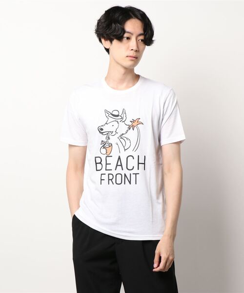 Blue Standard (ブルースタンダード)の「【BLUE STANDARD/ブルースタンダード】やわらか天竺素材 プリントTシャツ(Tシャツ/カットソー・メンズ・ホワイト/ブラック/ネイビー/オリーブ/カーキ/サックスブルー/ピンク/ブルー/その他1/その他2/その他3/その他4/ホワイト系その他/その他16/その他9/その他8/その他13/ピンク系その他/その他6/その他15/その他7/ブルー系その他/その他14/グリーン系その他/ブラック系その他/その他11/その他10/その他12・X-LARGE/MEDIUM/LARGE)」の20枚目の写真