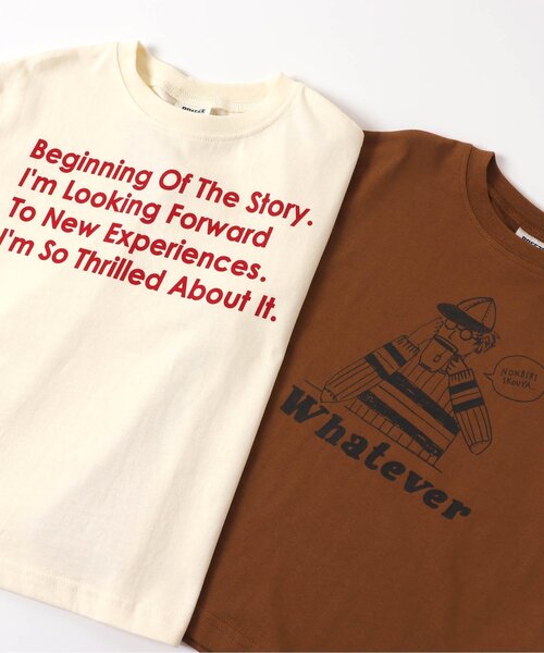 BREEZE（ブリーズ）の「/6柄5分袖Tシャツ（Tシャツ/カットソー・キッズ・ブラック/キャメル/グリーン/オフホワイト/ピンク/パープル・90/100/120/130/140/150/110）」の15枚目の写真