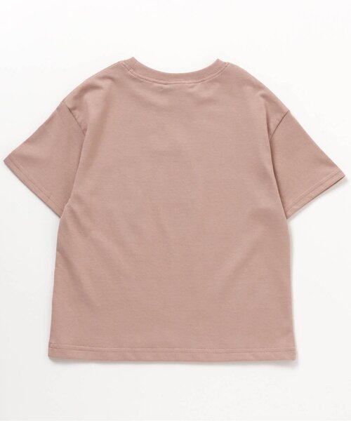 BREEZE（ブリーズ）の「/6柄5分袖Tシャツ（Tシャツ/カットソー・キッズ・ブラック/キャメル/グリーン/オフホワイト/ピンク/パープル・90/100/120/130/140/150/110）」の11枚目の写真