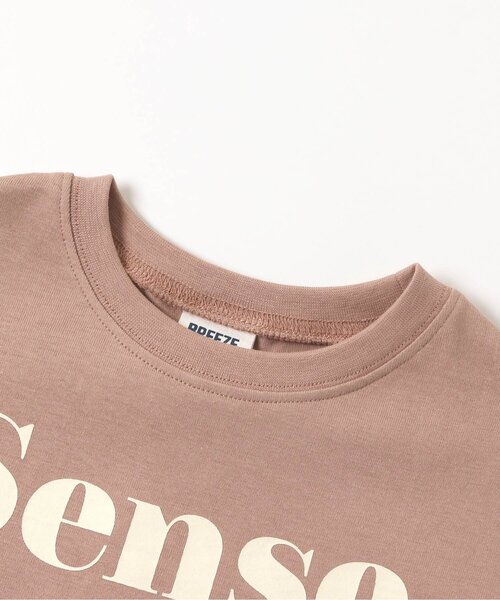 BREEZE（ブリーズ）の「/6柄5分袖Tシャツ（Tシャツ/カットソー・キッズ・ブラック/キャメル/グリーン/オフホワイト/ピンク/パープル・90/100/120/130/140/150/110）」の9枚目の写真