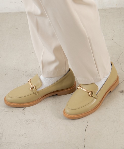 ANGIE（アンジー）の「ビットローファー/コインローファー（ローファー・レディース・ブラック/ダークブラウン/ブラウン/アイボリー/グリーン系その他/ブラック系その他/ブラウン系その他/シルバー/ゴールド・SMALL/MEDIUM/LARGE/X-LARGE）」の16枚目の写真