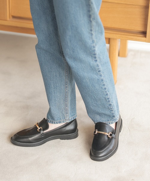 ANGIE（アンジー）の「ビットローファー/コインローファー（ローファー・レディース・ブラック/ダークブラウン/ブラウン/アイボリー/グリーン系その他/ブラック系その他/ブラウン系その他/シルバー/ゴールド・SMALL/MEDIUM/LARGE/X-LARGE）」の18枚目の写真