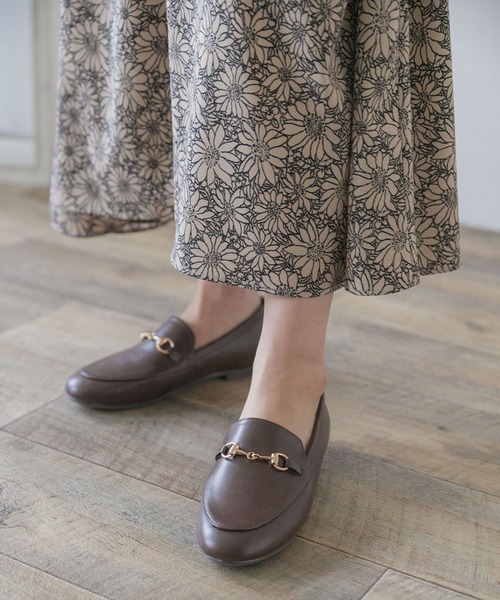 ITEMS URBANRESEARCH(アイテムズ アーバンリサーチ)の「ビットローファー(ローファー・レディース・ブラウン/ブラック・MEDIUM/SMALL/LARGE)」の6枚目の写真