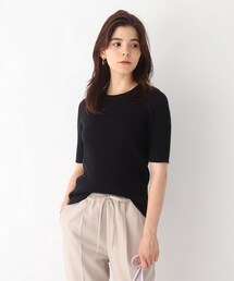 OPAQUE.CLIP | ICE COTTON(R) リブニットプルオーバー【WEB限定サイズ】(ニット/セーター)