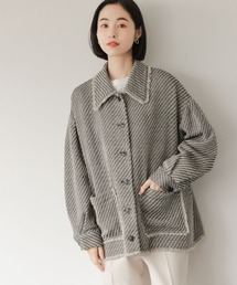 LOWRYS FARM | ツィードシャツジャケット　959048(その他アウター)