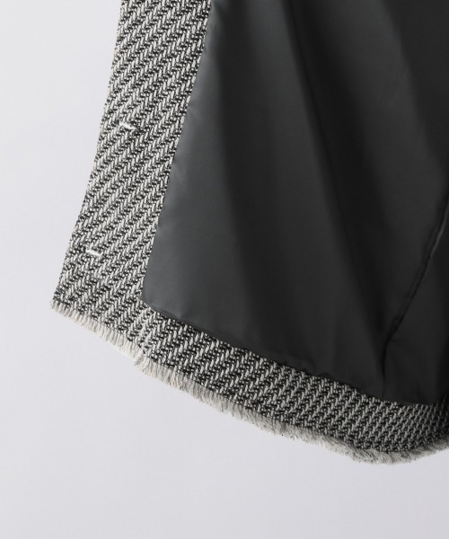 LOWRYS FARM（ローリーズファーム）の「ツィードシャツジャケット　959048（その他アウター・レディース・ブラック/ベージュ・FREE）」の9枚目の写真