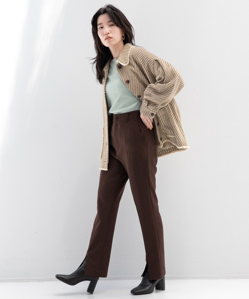 LOWRYS FARM（ローリーズファーム）の「ツィードシャツジャケット　959048（その他アウター・レディース・ブラック/ベージュ・FREE）」の15枚目の写真