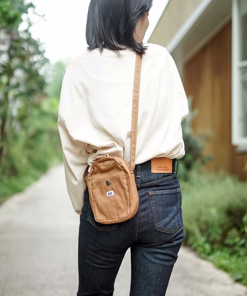 Lee（リー）の「【LEE/リー】カバーオールポケットミニショルダー