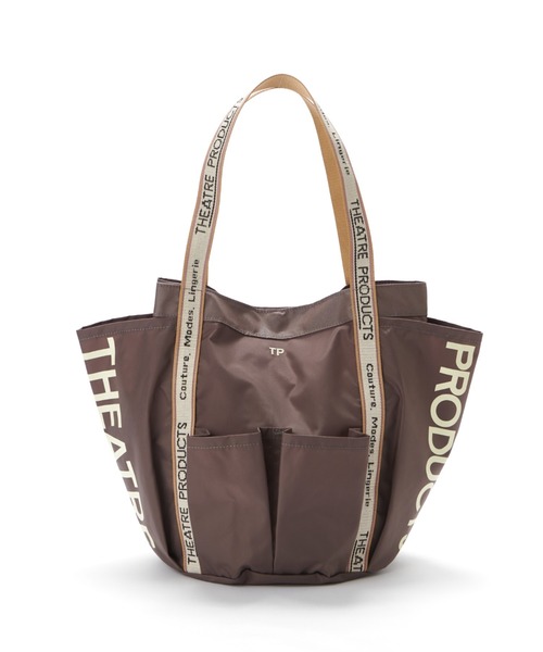 THEATRE PRODUCTS（シアタープロダクツ）の「THEATRE PRODUCTS / Dailyrusset別注ナイロンガーデントートバッグ（トートバッグ・レディース・ブラック/ベージュ/グレー・FREE）」の11枚目の写真