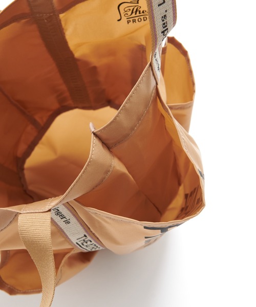 THEATRE PRODUCTS（シアタープロダクツ）の「THEATRE PRODUCTS / Dailyrusset別注ナイロンガーデントートバッグ（トートバッグ・レディース・ブラック/ベージュ/グレー・FREE）」の19枚目の写真